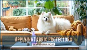 applying fabric protectors