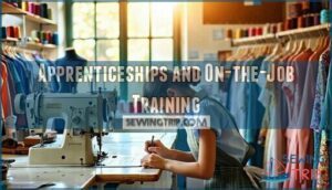 apprenticeships and on-the-job training