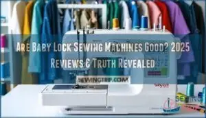 are baby lock sewing machines good