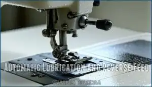 automatic lubrication and reverse feed