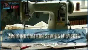 avoiding common sewing mistakes