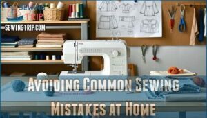 avoiding common sewing mistakes at home