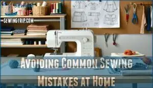 avoiding common sewing mistakes at home