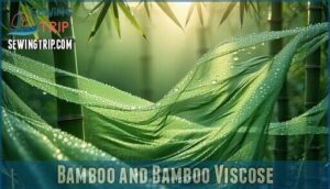bamboo and bamboo viscose