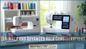 beginner and advanced user considerations