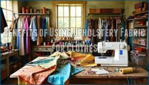 benefits of using upholstery fabric for clothes