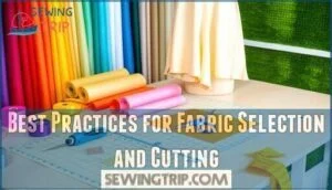 best practices for fabric selection and cutting