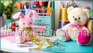 best stitches and techniques for plush toys