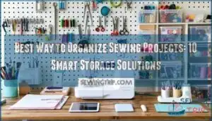 best way to organize sewing projects