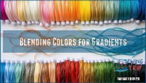 blending colors for gradients