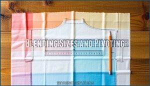 blending sizes and pivoting