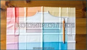 blending sizes and pivoting