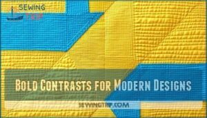 bold contrasts for modern designs