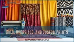 bold, oversized, and custom prints