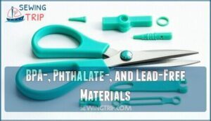 bpa-, phthalate-, and lead-free materials