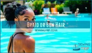 braid or bun hair
