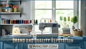 brand and quality reputation