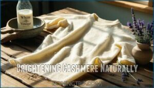 brightening cashmere naturally
