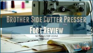 brother side cutter presser foot review