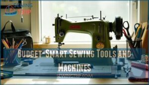 budget-smart sewing tools and machines