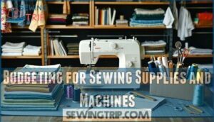 budgeting for sewing supplies and machines