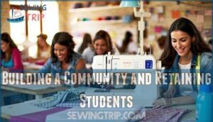 building a community and retaining students