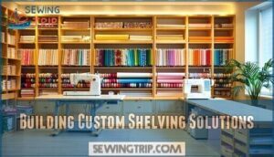 building custom shelving solutions