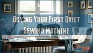 buying your first quiet sewing machine