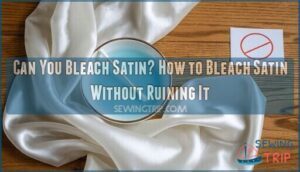 can you bleach satin how to