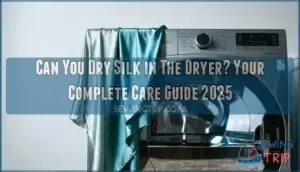 can you dry silk in the dryer