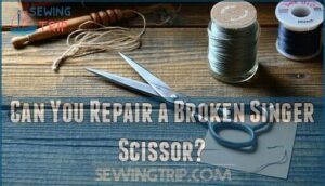 can you repair a broken singer scissor
