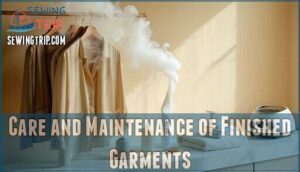 care and maintenance of finished garments