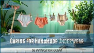 caring for handmade underwear