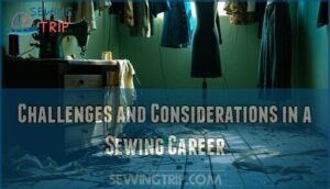 challenges and considerations in a sewing career