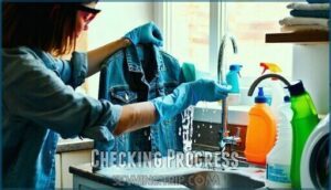 checking progress