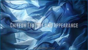 chiffon texture and appearance