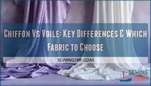 chiffon vs voile difference between voile and chiffon