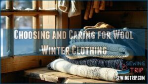 choosing and caring for wool winter clothing