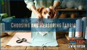 choosing and measuring fabric