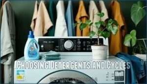 choosing detergents and cycles