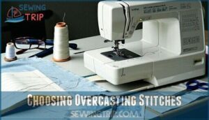 choosing overcasting stitches