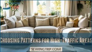 choosing patterns for high-traffic areas