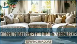 choosing patterns for high-traffic areas