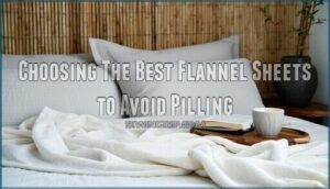choosing the best flannel sheets to avoid pilling