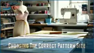 choosing the correct pattern size