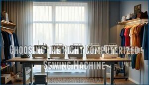 choosing the right computerized sewing machine