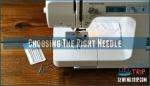 choosing the right needle choosing the right needle