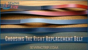 choosing the right replacement belt