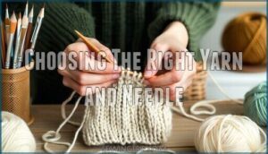 choosing the right yarn and needle