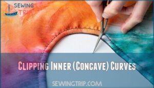 clipping inner (concave) curves